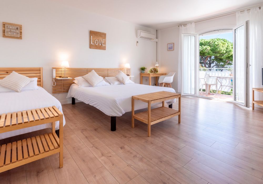 Chambre residence hotel juan les pins