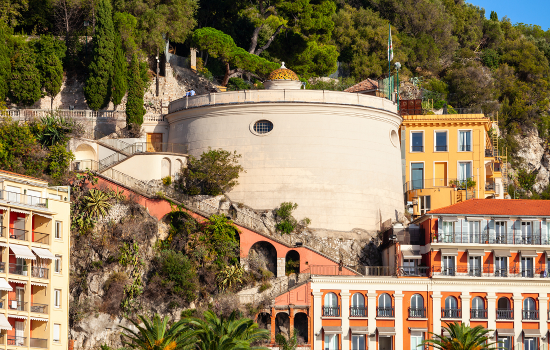 Colline du chateau nice cote dazur