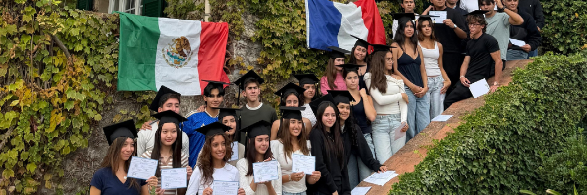 Mexican Students Celebrate the End of Their French Immersion in Antibes